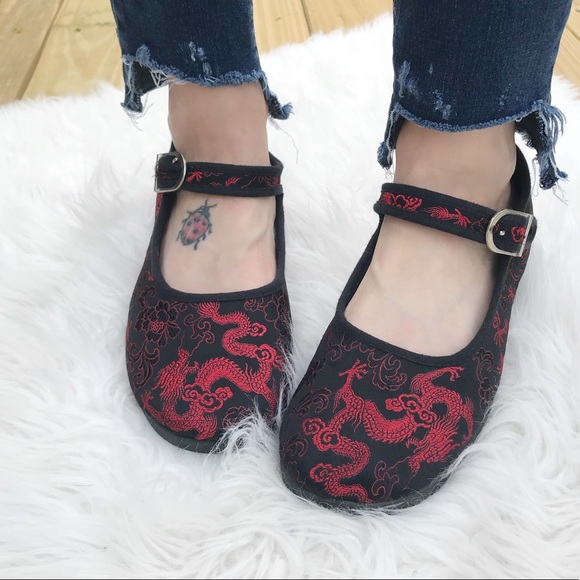 asian mary jane shoes